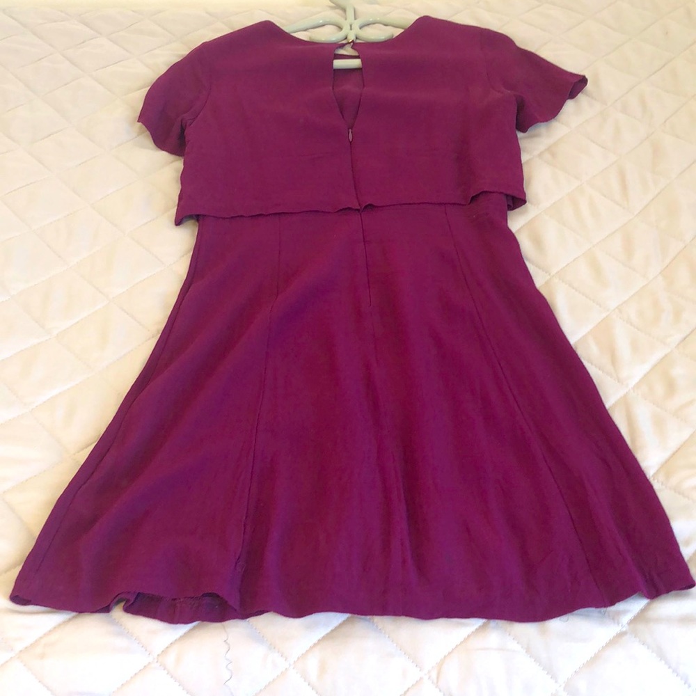 Gorgeous Plum dress
